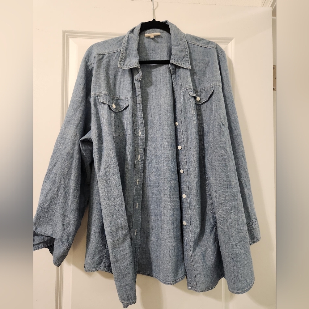 Chambray Button Down - image 1
